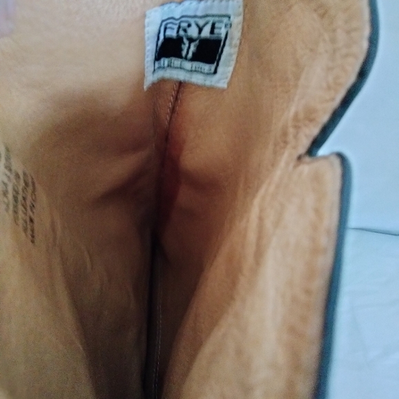 Frye Fiona 3 Strap Black Leather High Heel Womens  riding Boots Size 6M - Picture 16 of 16